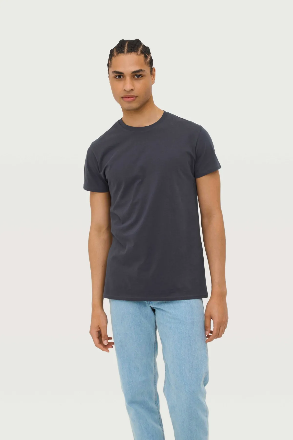 CAMISETA Sols Camiseta Hombre Ajustada De Punto Liso Y Cuello Redondo SOL'S PIONEER MEN