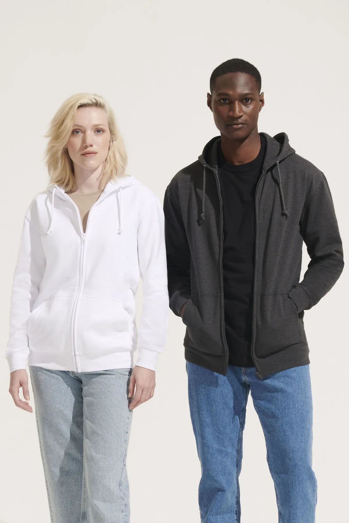 SUDADERA Sols Sudadera Unisex Con Cremallera Y Capucha SOL'S CARTER