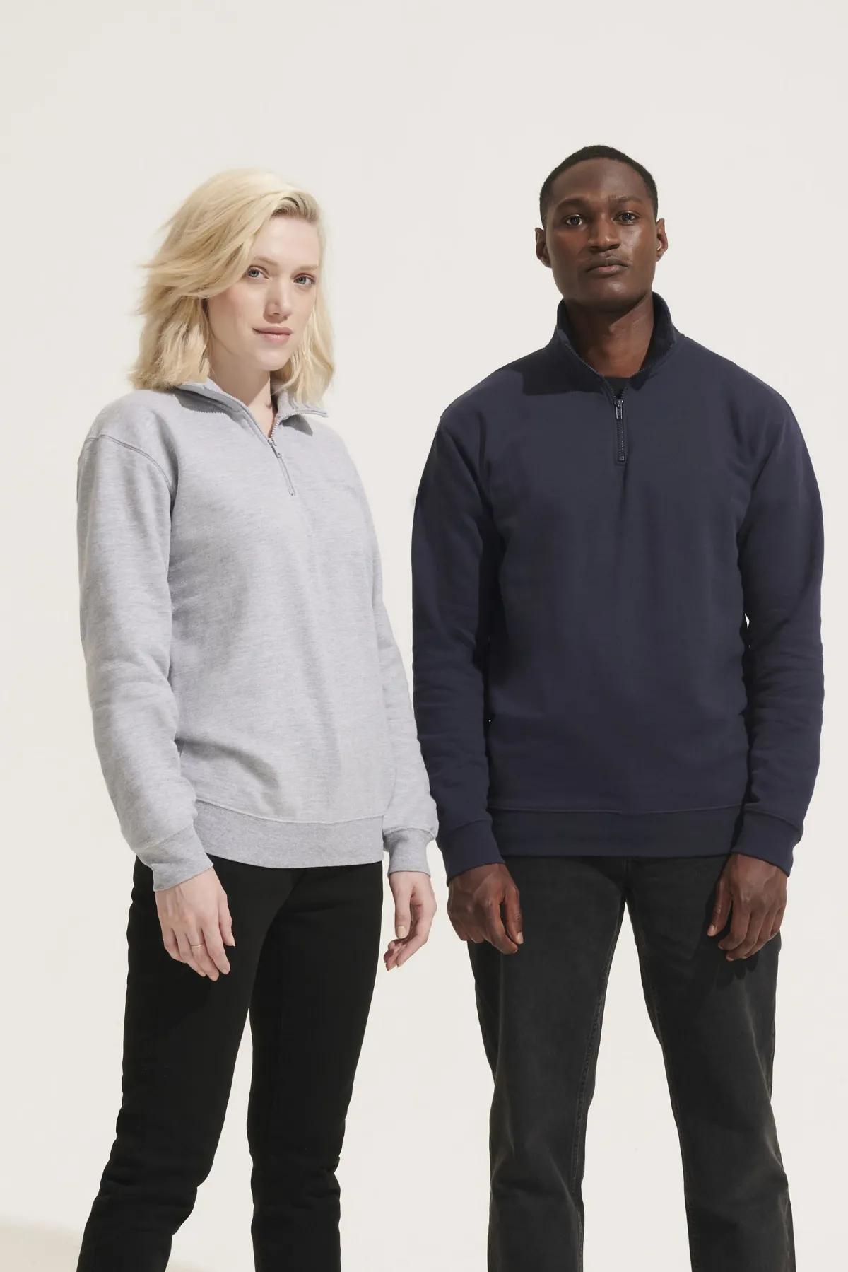 SUDADERA Sols Sudadera Unisex Cuello Alto Con Cremallera 1/4 SOL'S CONRAD