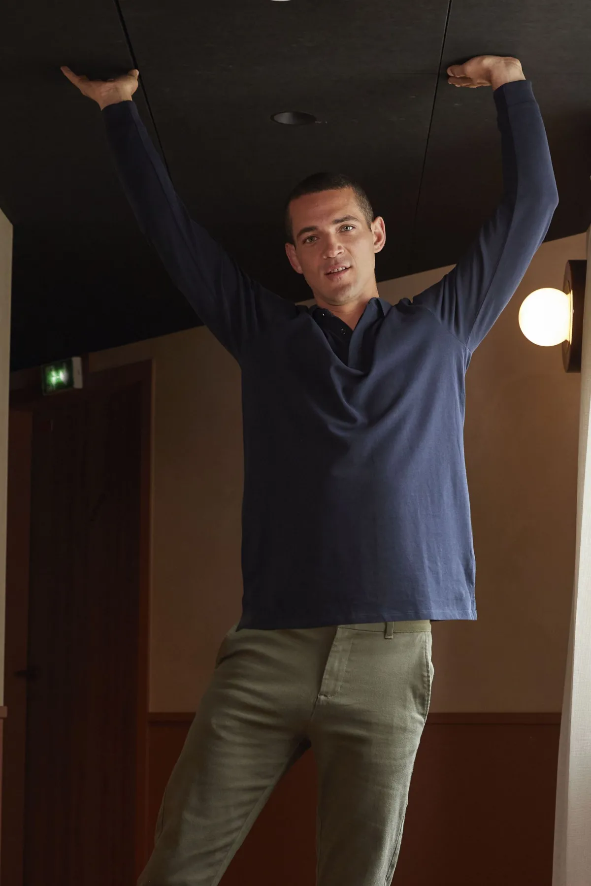 POLO Sols Polo Hombre Manga Larga Con Tapeta Oculta NEOBLU OWEN LSL MEN