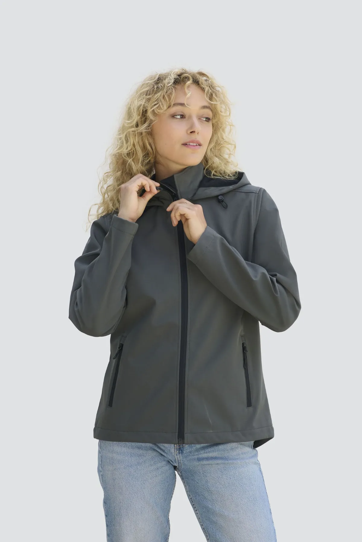 SOFTSHELL Sols Chaqueta Softshell Mujer Con Capucha SOL'S RACE HOODED WOMEN