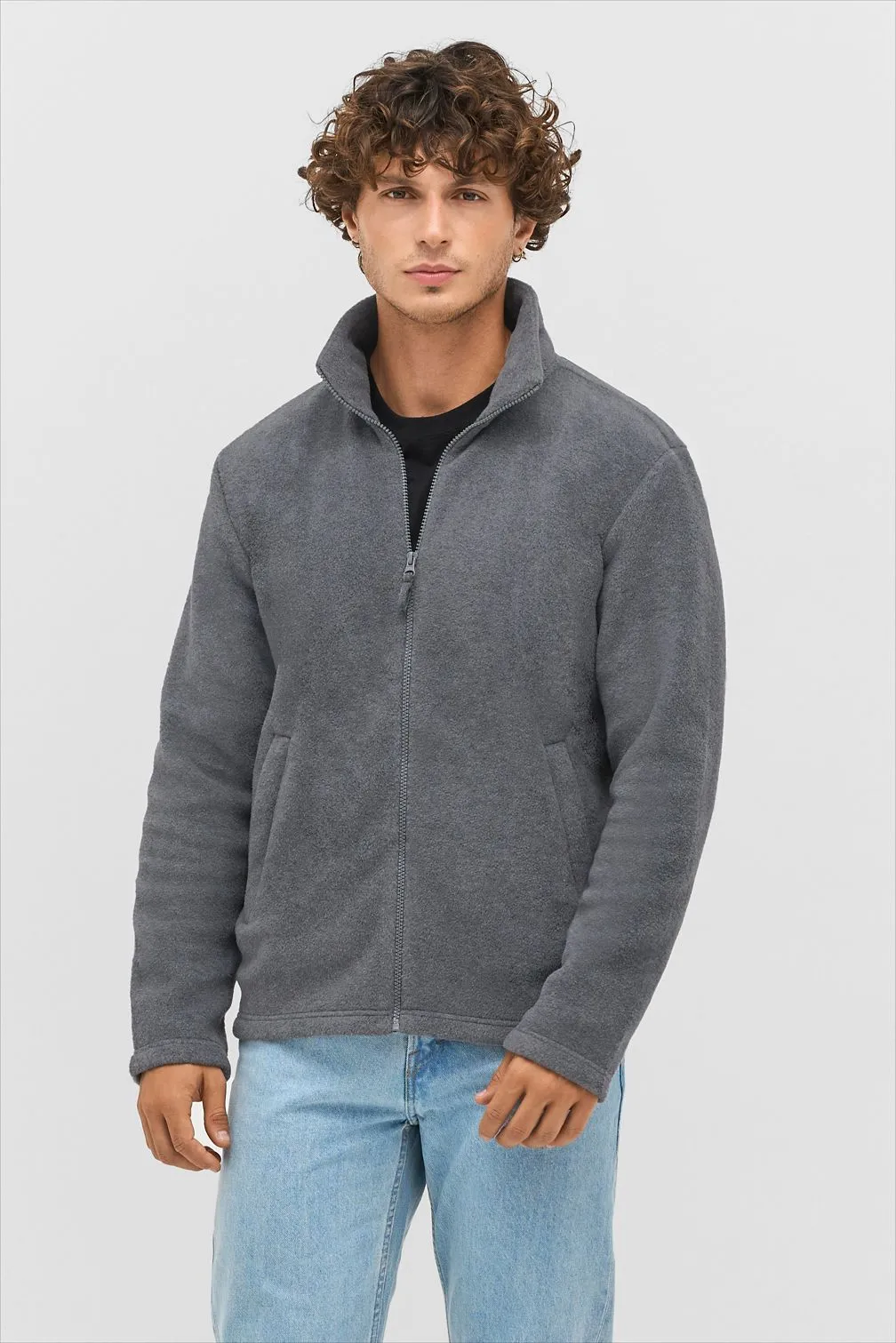 POLAR Sols Chaqueta Micropolar Unisex Con Cremallera SOL'S NITRO