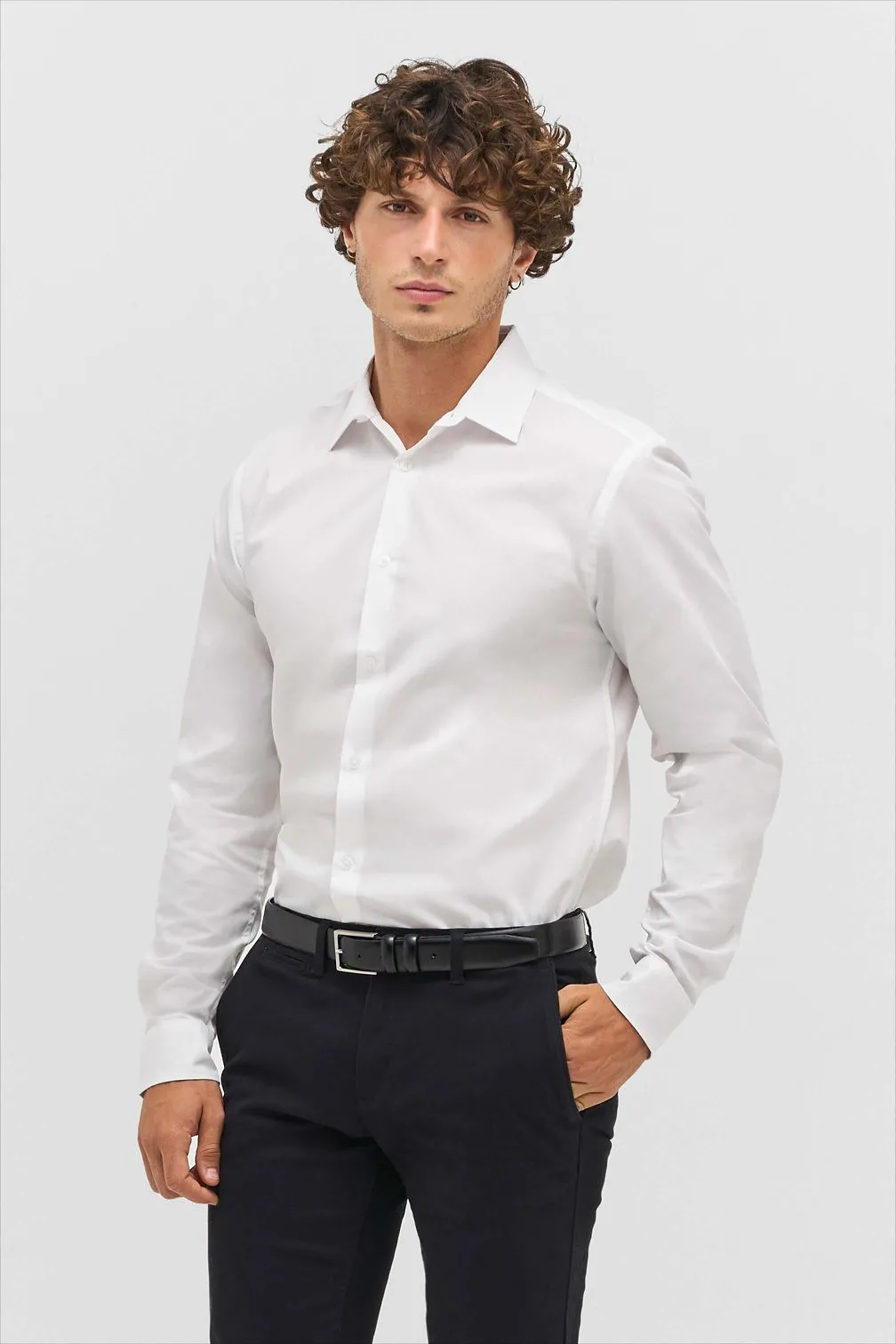 CAMISA Sols Camisa Popelina Manga Larga Para Hombre SOL'S BAILEY MEN