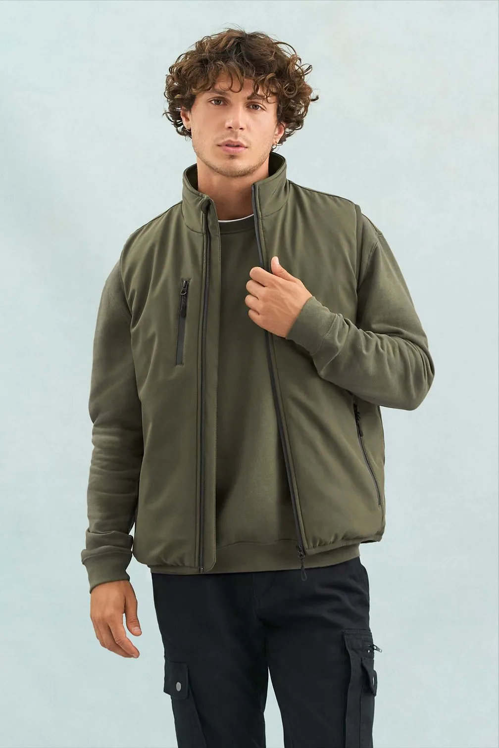 CHALECO ACOLCHADO Sols Chaleco Unisex Softshell Forrado SOL'S FALCON PADDED BW