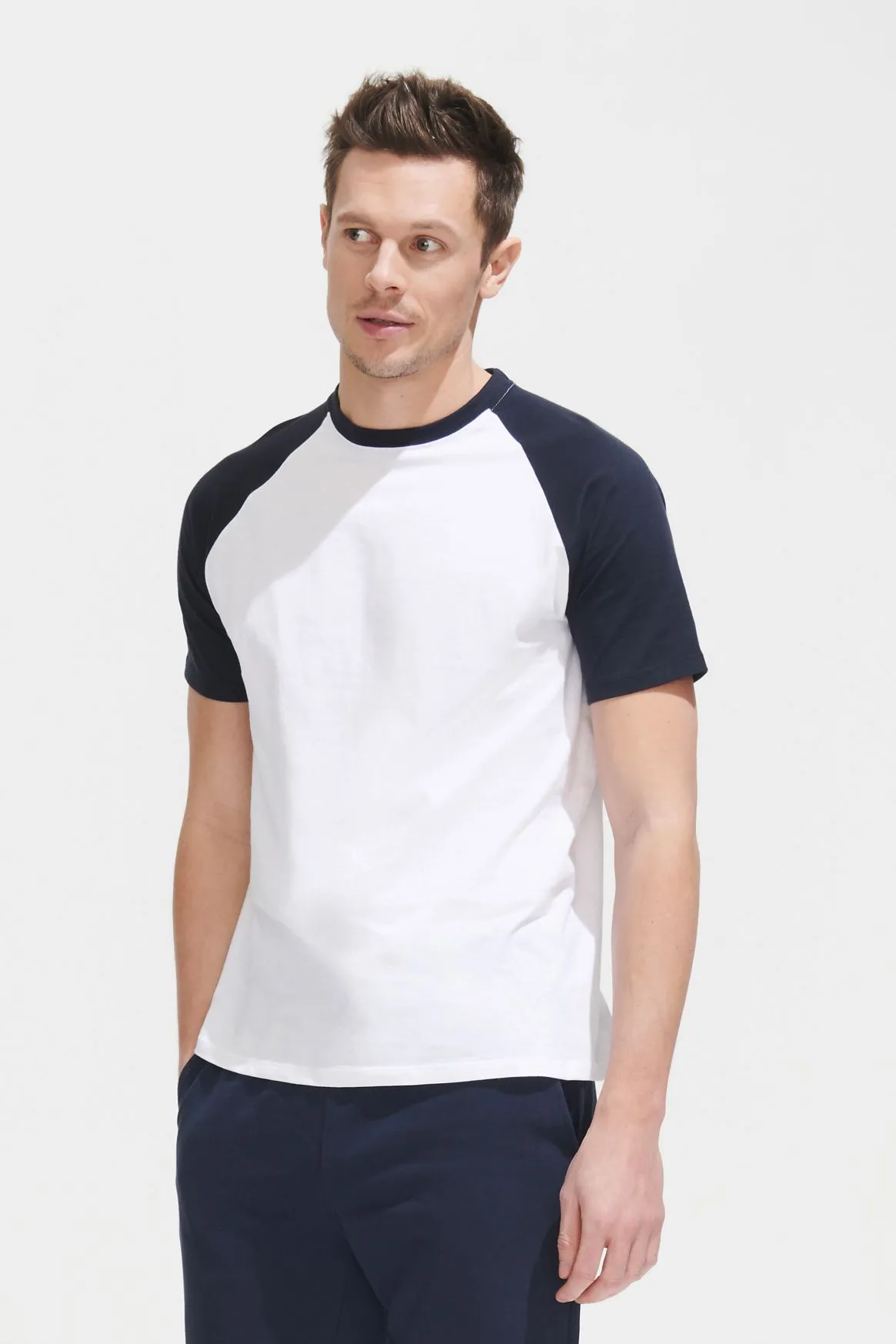 CAMISETA Sols Camiseta Hombre Bicolor Manga Raglán SOL'S FUNKY