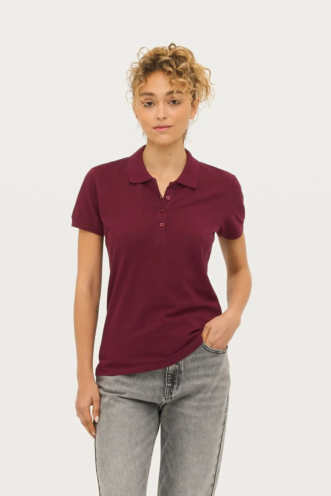 POLO Sols Polo De Manga Corta Para Mujer SOL'S PASSION