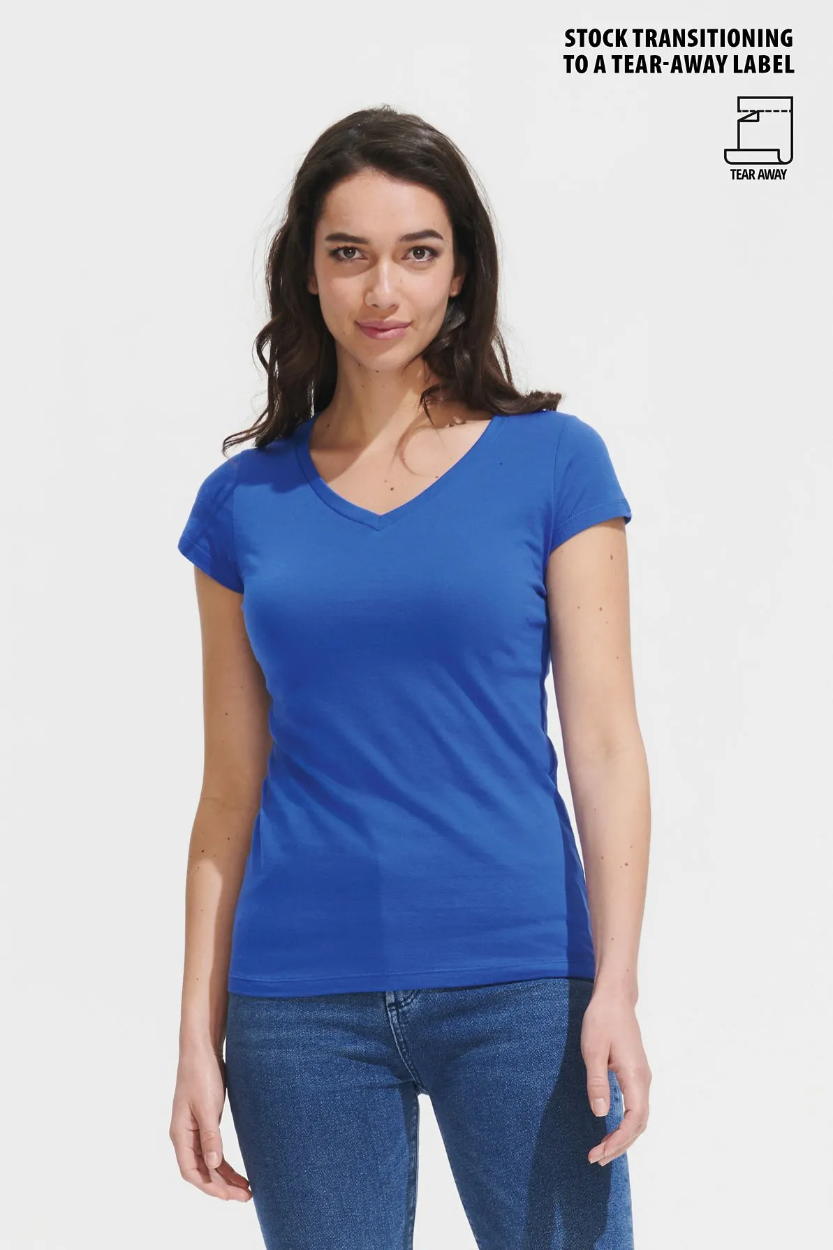 CAMISETA Sols Camiseta Mujer Cuello Pico SOL'S MOON
