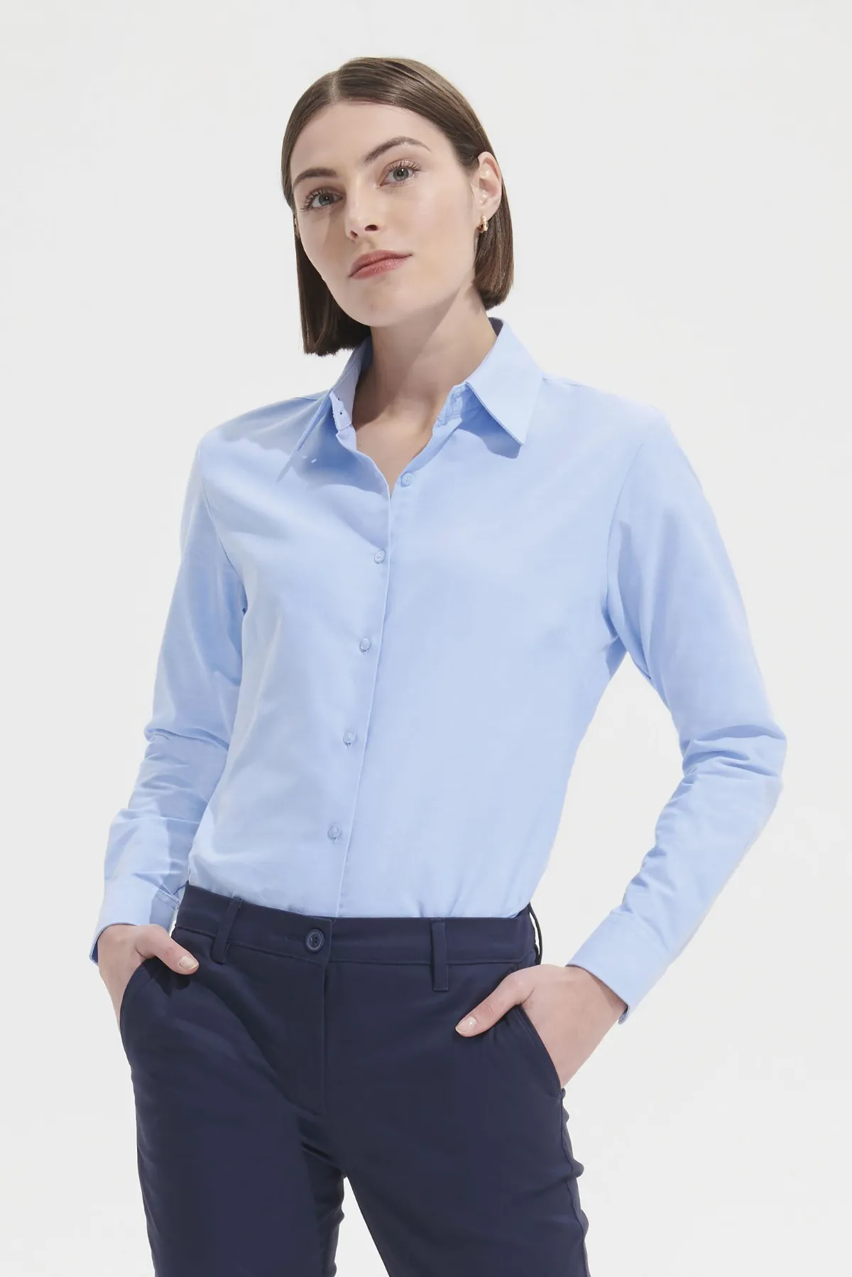 CAMISA Sols Camisa Oxford Mujer Manga Larga SOL'S EMBASSY