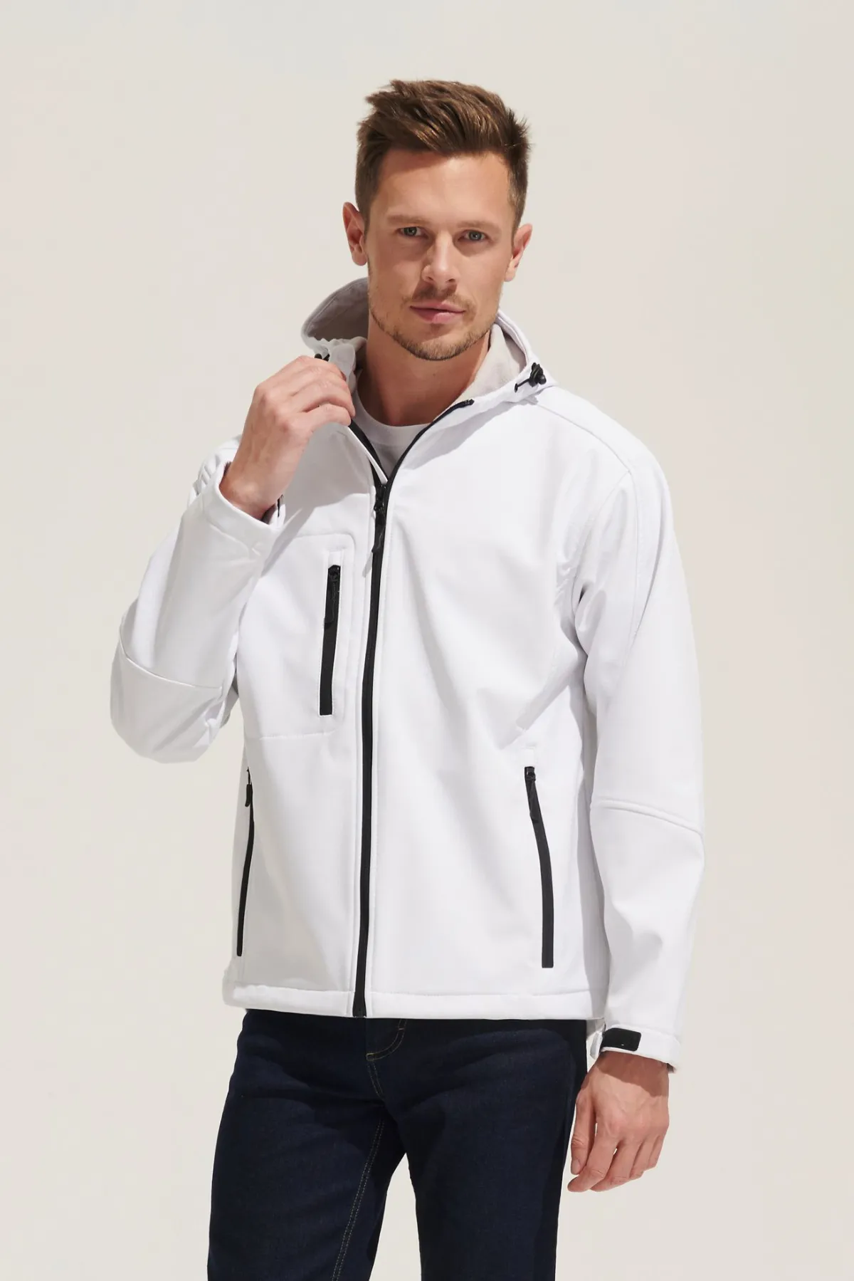 SOFTSHELL Sols Softshell Con Capucha Para Hombre SOL'S REPLAY MEN