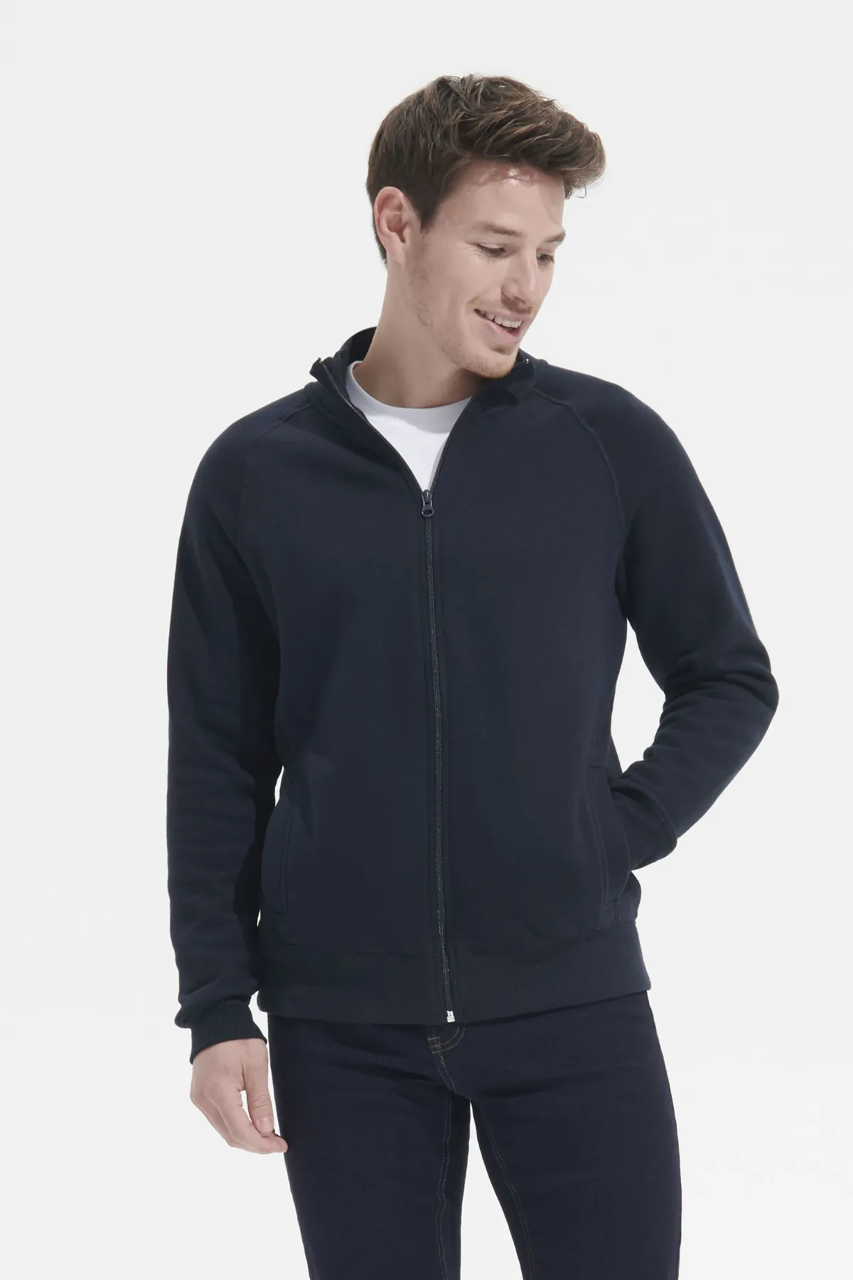 SUDADERA Sols Chaqueta De Hombre Con Cremallera SOL'S SUNDAE