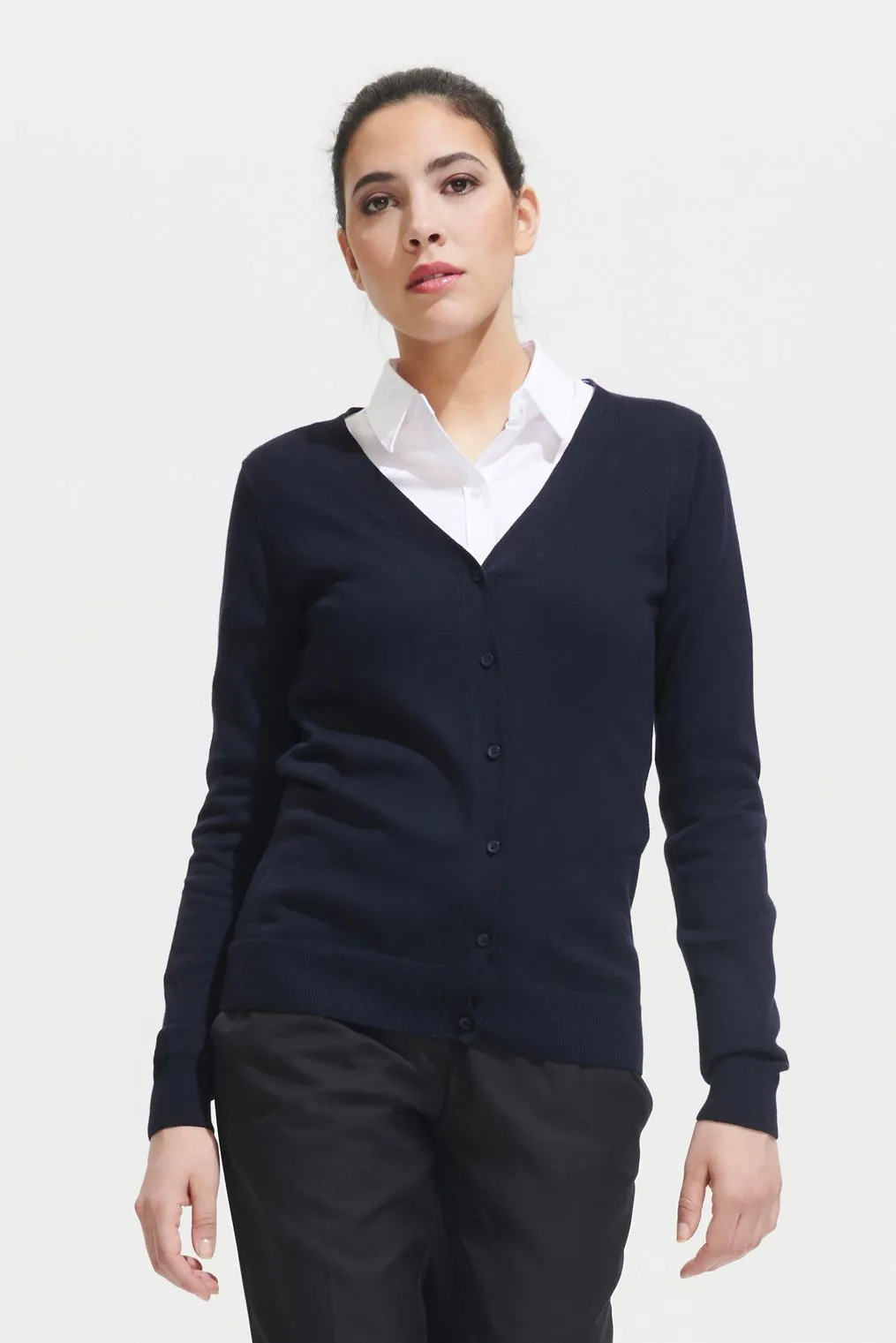 JERSEY Sols Rebeca De Punto Con Cuello Pico Para Mujer SOL'S GOLDEN WOMEN