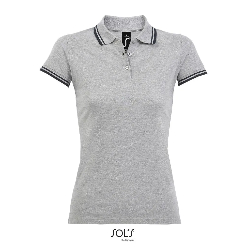 Polo Para Mujer SOL'S PASADENA WOMEN Gris Marino