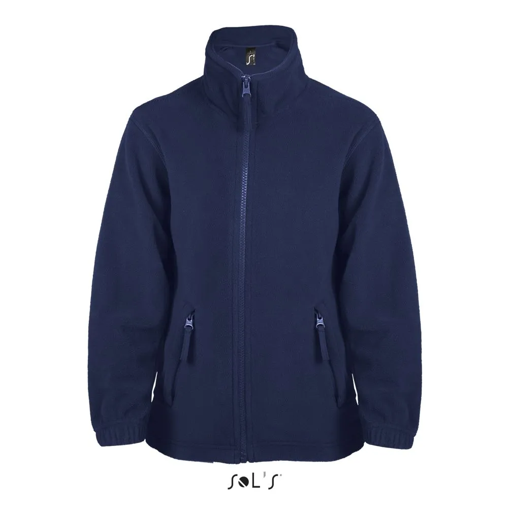 Chaqueta Polar Con Cremallera Para Niño SOL'S NORTH KIDS AZUL MARINO