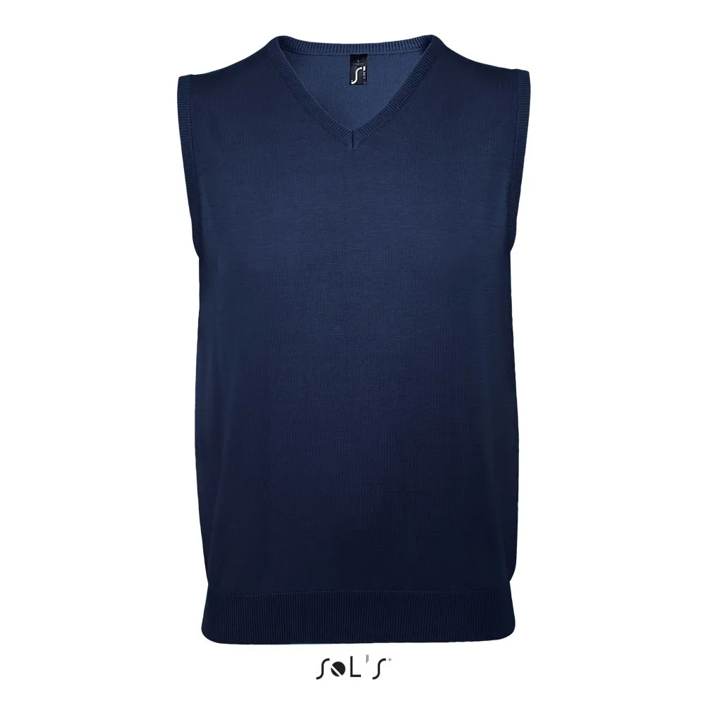 Jersey Unisex Sin Mangas SOL'S GENTLEMEN AZUL MARINO