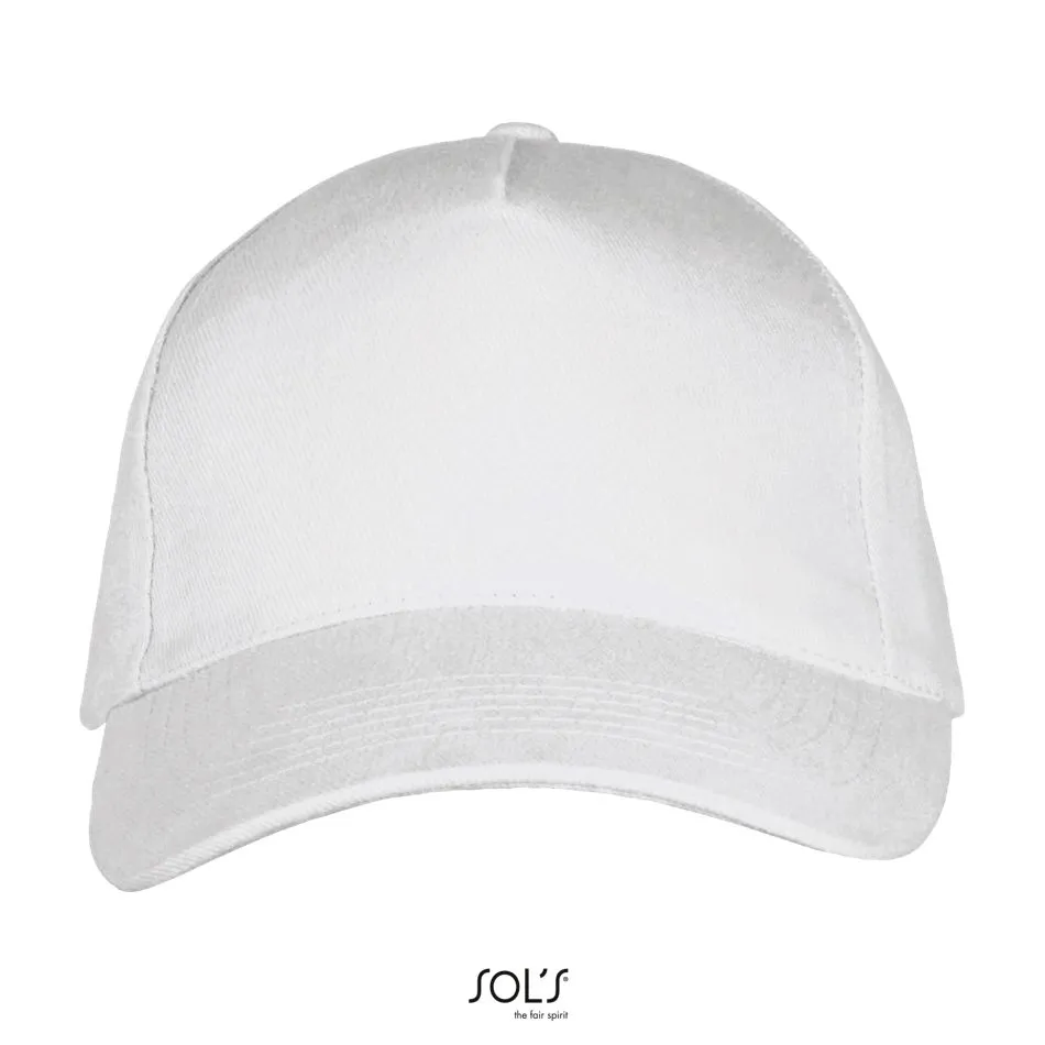 Gorra 5 Paneles SOL'S LONG BEACH BLANCO