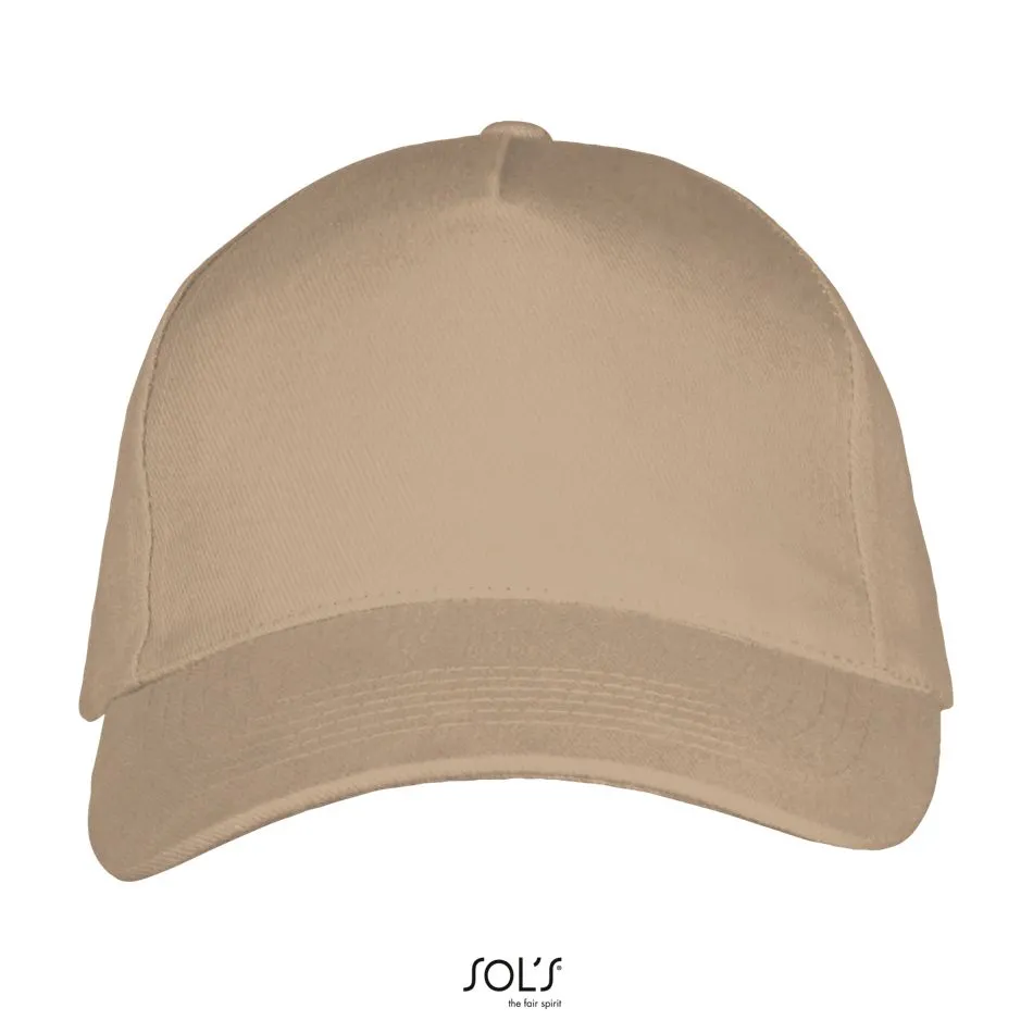 Gorra 5 Paneles SOL'S LONG BEACH BEIGE