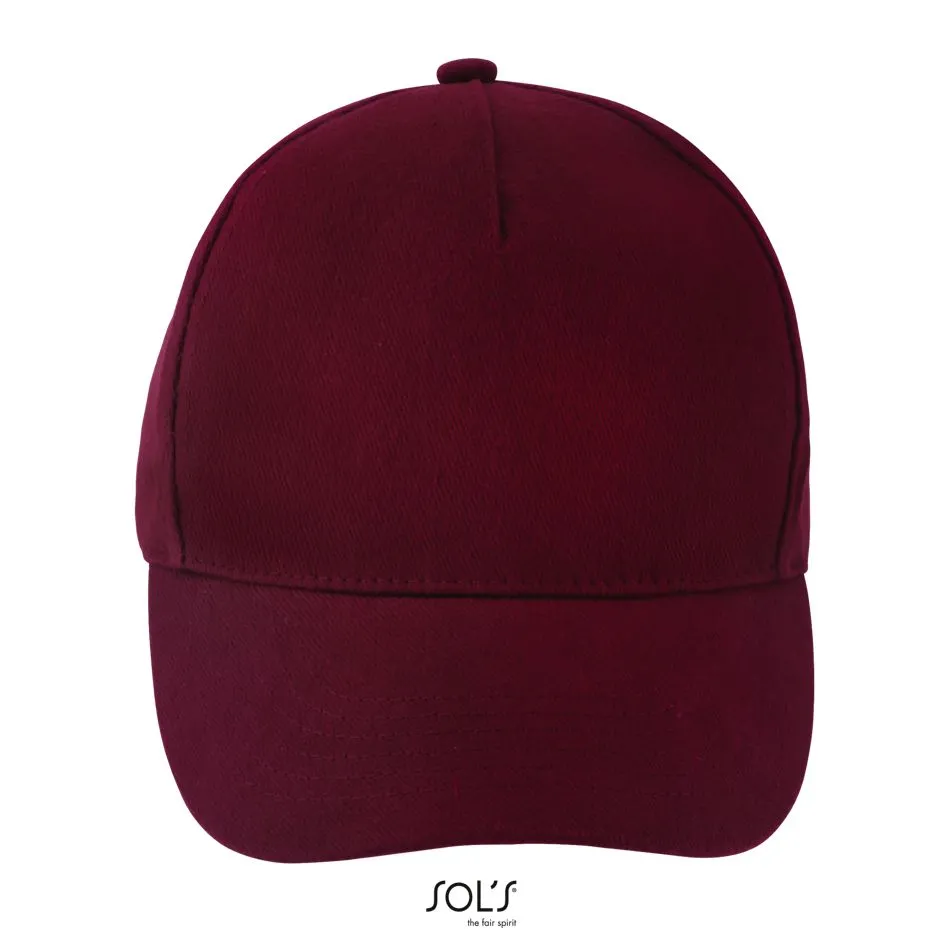 Gorra 5 Paneles SOL'S LONG BEACH BURDEOS