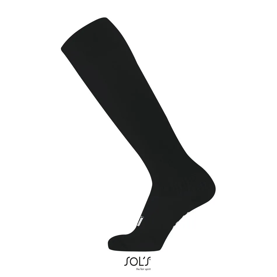 Calcetines De Fútbol Para Adulto Y Niño SOL'S SOCCER NEGRO