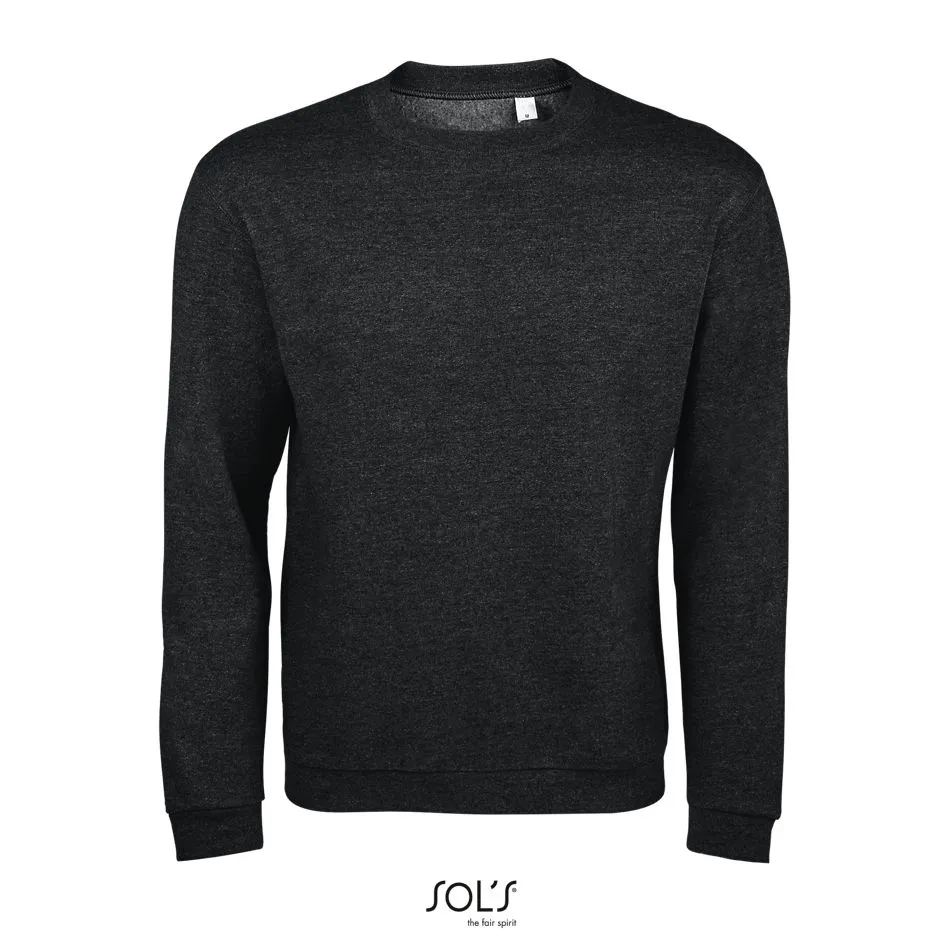 Sudadera De Hombre De Cuello Redondo SOL'S SPIDER Antracita mezcla