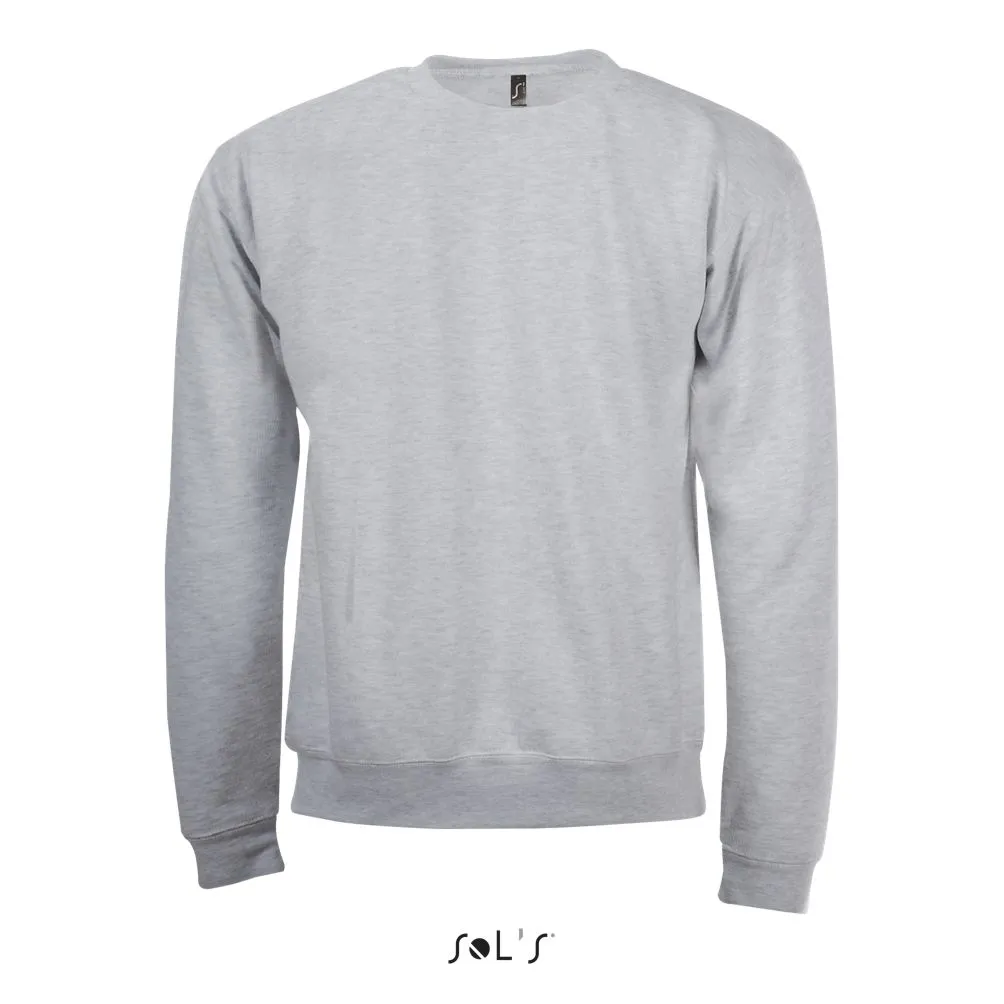 Sudadera De Hombre De Cuello Redondo SOL'S SPIDER GRIS MEZCLA