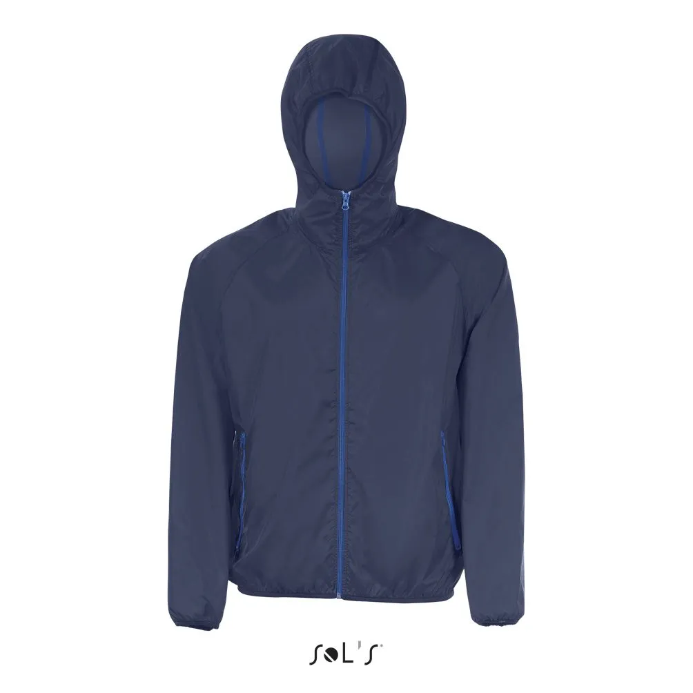 Cortavientos Unisex SOL'S SHORE AZUL MARINO