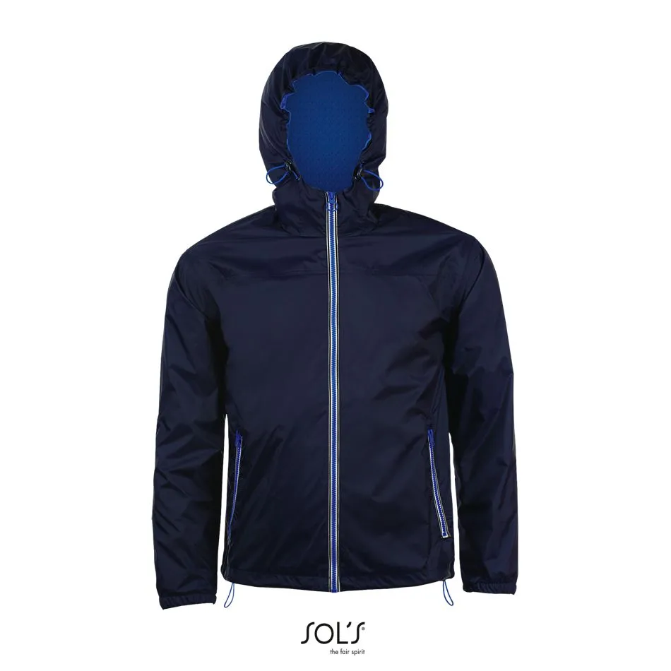 Cortavientos Unisex Forrado SOL'S SKATE Marino Azul Royal