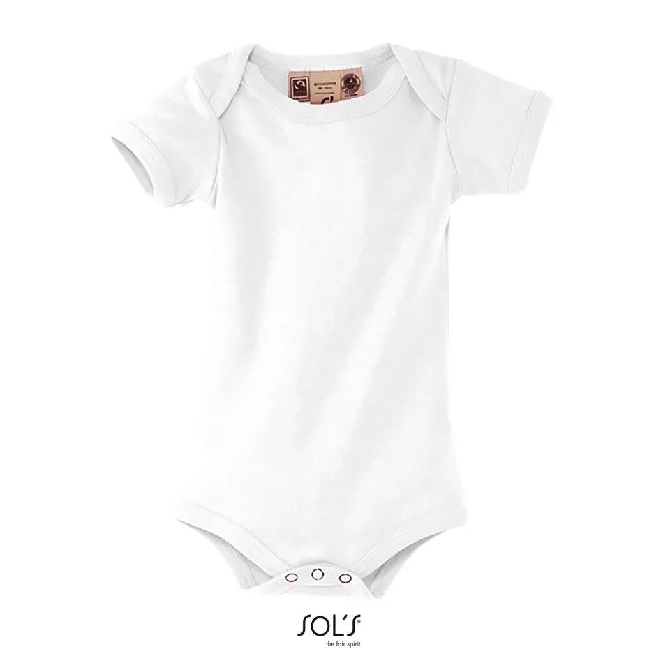 Body Bebé SOL'S ORGANIC BAMBINO BLANCO