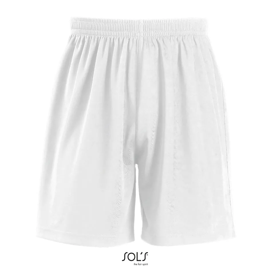 Pantalones Cortos Básicos De Adulto SOL'S SAN SIRO 2 BLANCO
