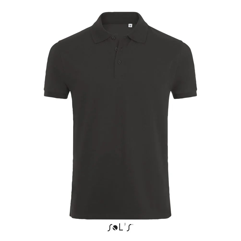 Polo Algodón - Elastano Para Hombre SOL'S PHOENIX MEN Antracita mezcla