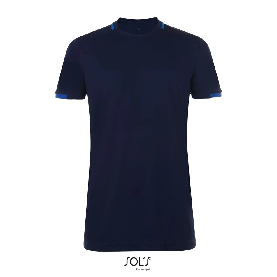 Camiseta Adulto Contrastada SOL'S CLASSICO French Marino / Azul royal