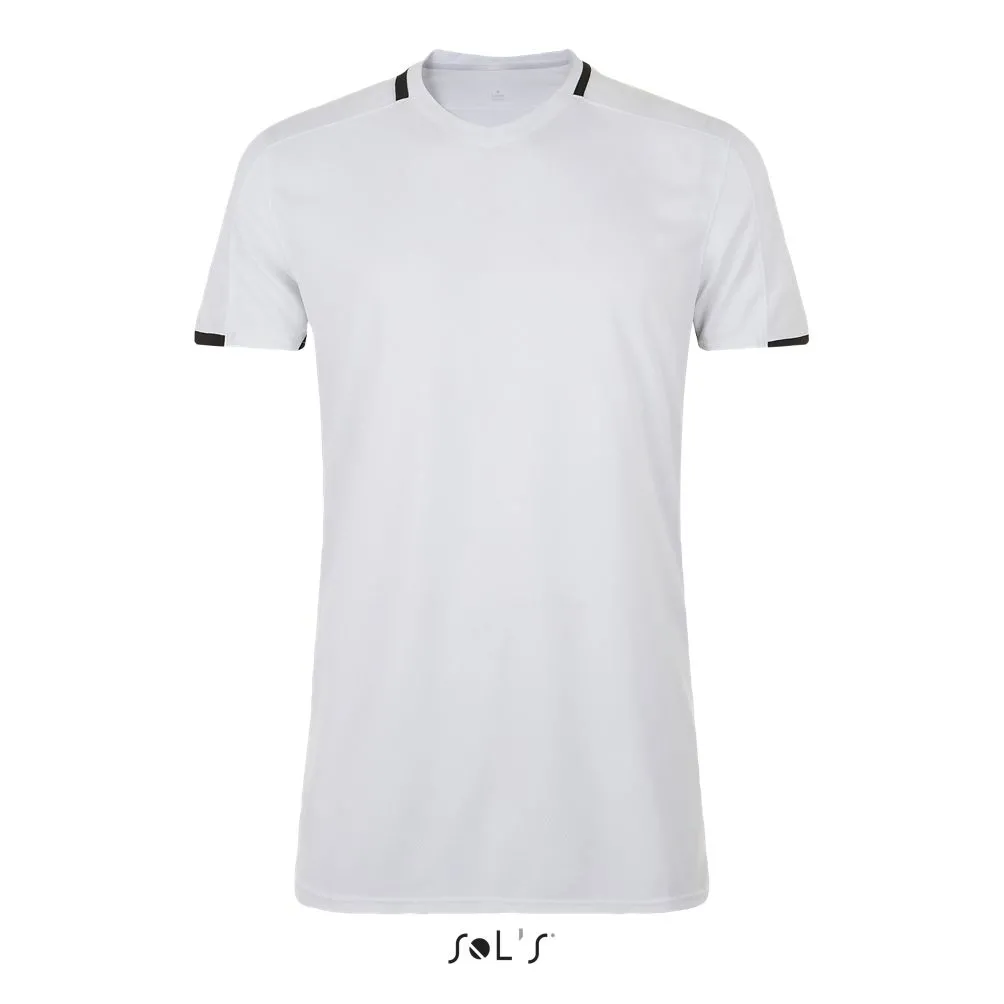Camiseta Adulto Contrastada SOL'S CLASSICO BLANCO / NEGRO