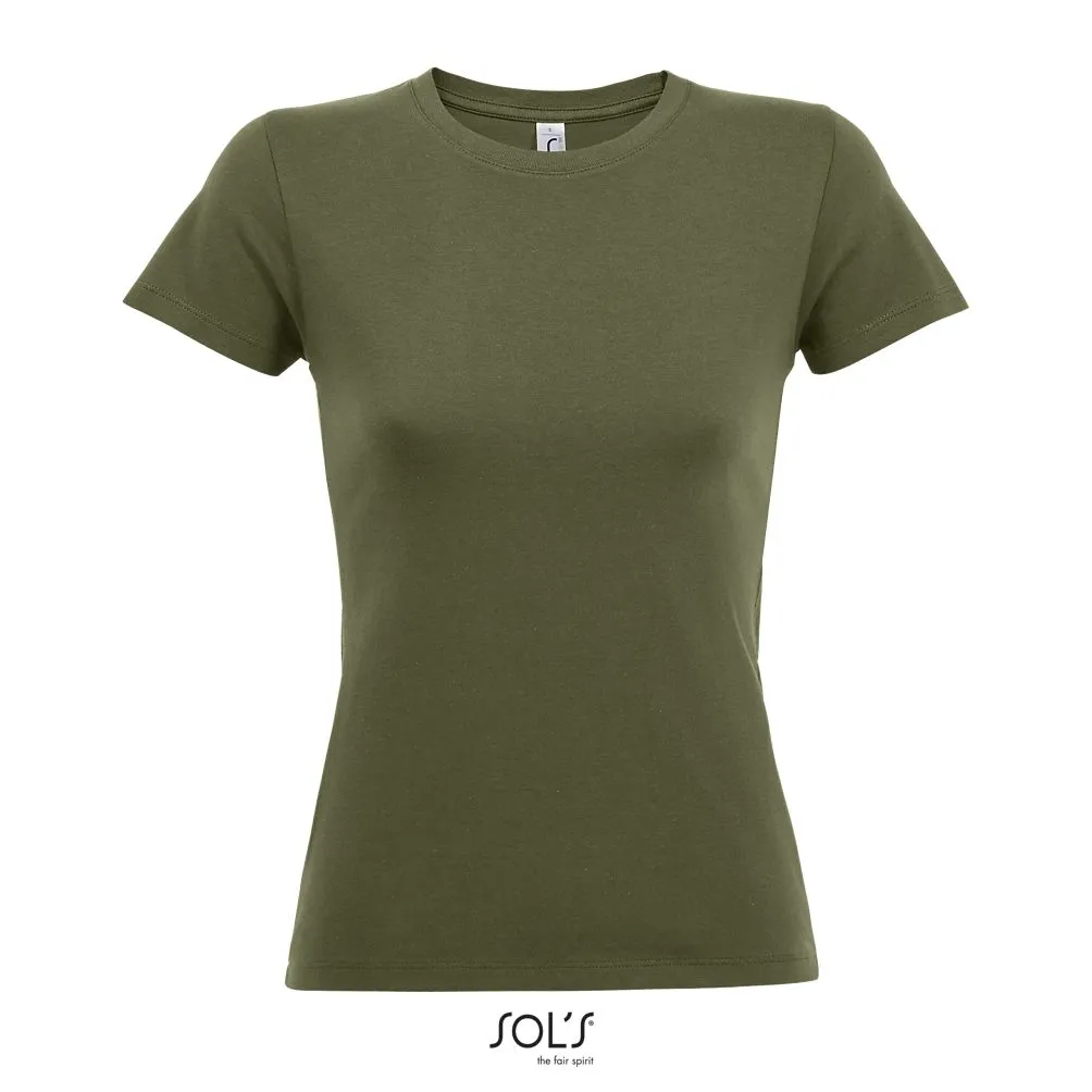 Camiseta De Mujer Cuello Redondo SOL'S REGENT WOMEN ARMY