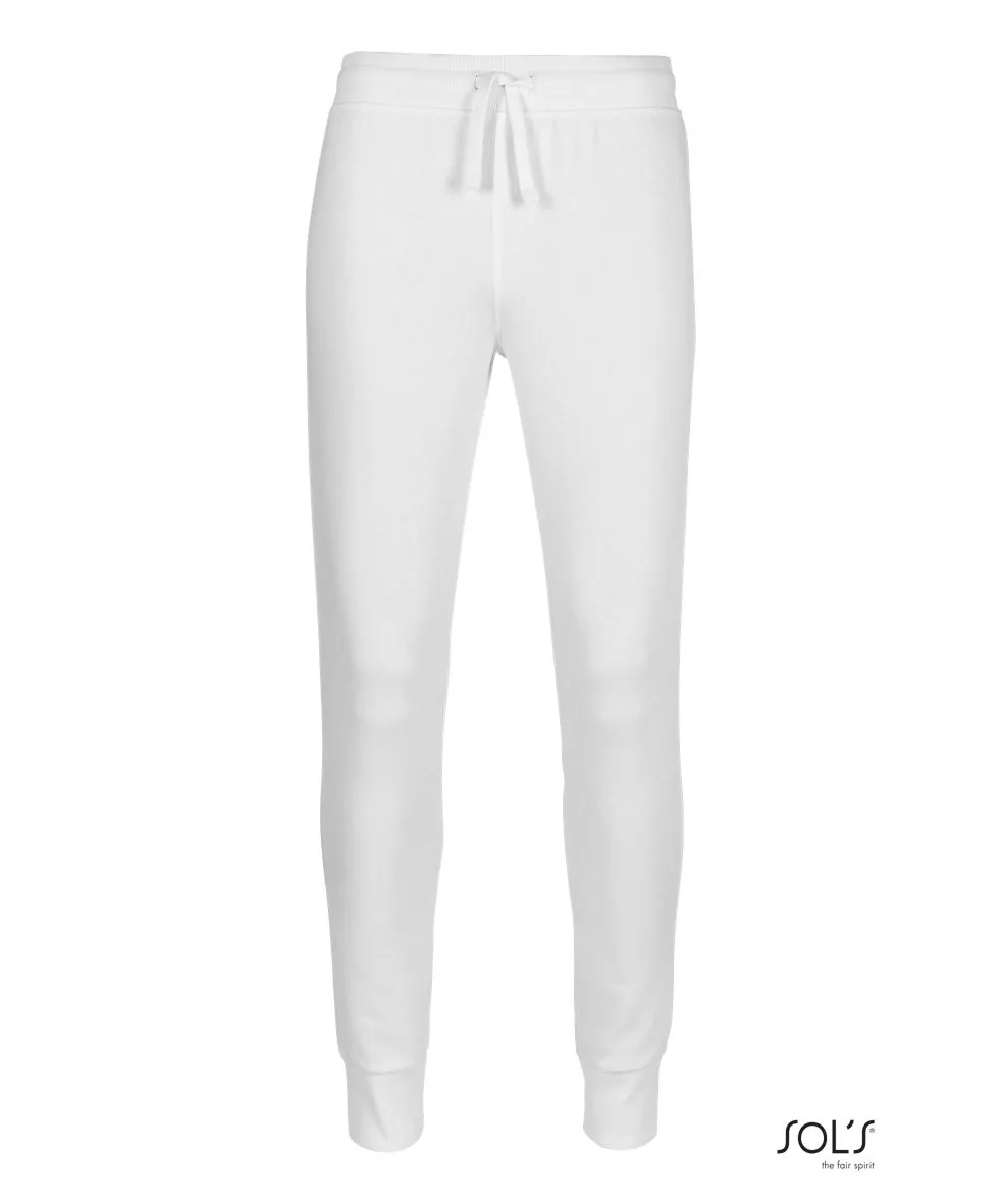 Pantalones De Jogging De Mujer Con Corte Ajustado SOL'S JAKE WOMEN BLANCO