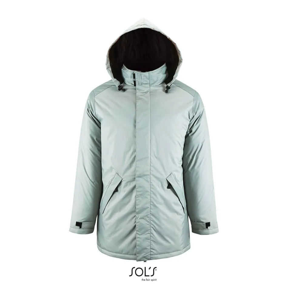 Chaqueta Unisex Con Forro Acolchado SOL'S ROBYN Gris metálico