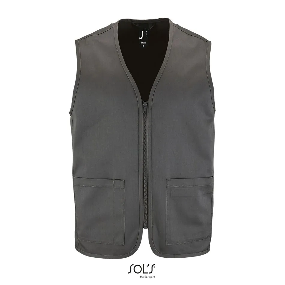 Chaleco Unisex SOL'S WALLACE ANTRACITA