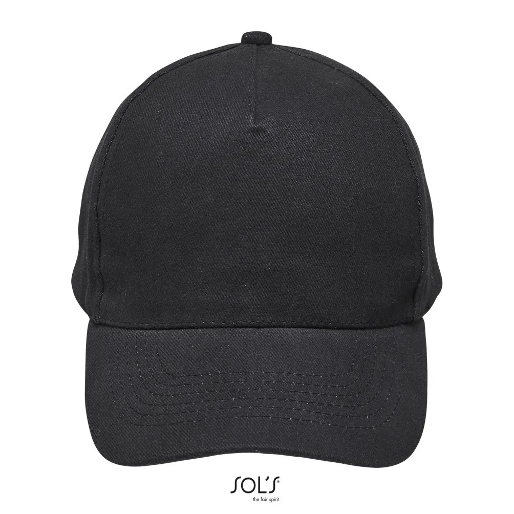 Gorra Tricolor Unisex SOL'S LONGCHAMP NEGRO