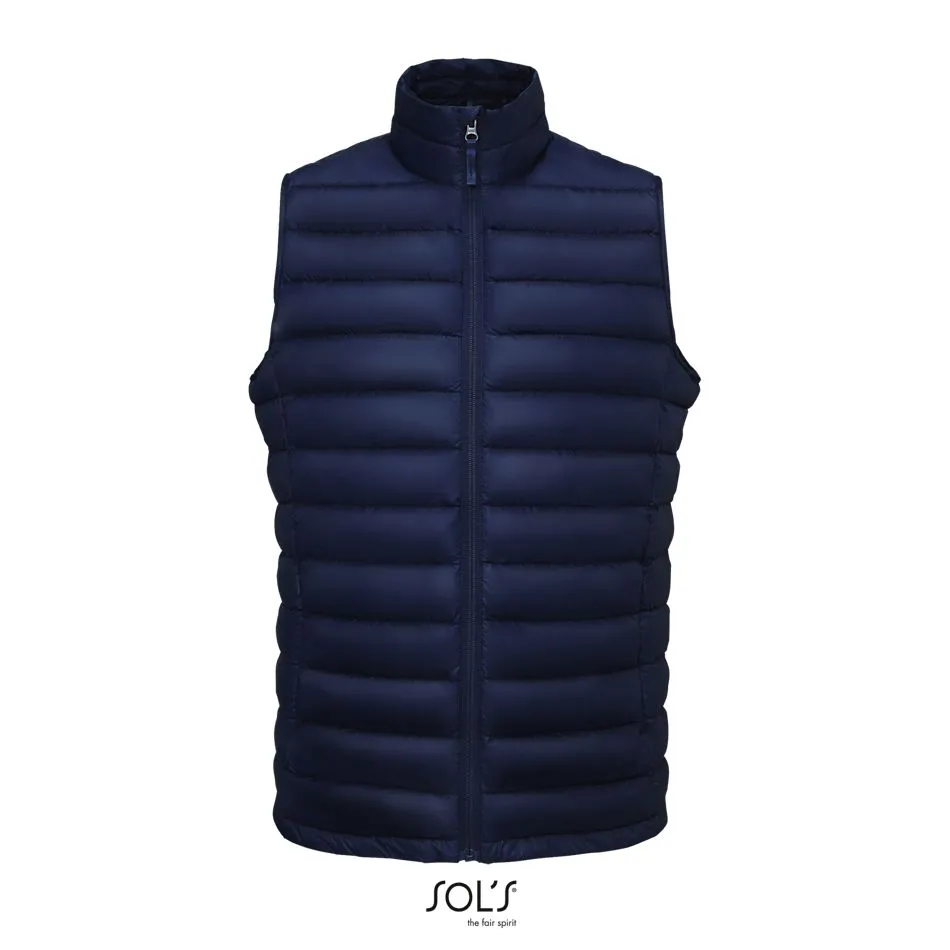 Chaleco Ligero Para Hombre SOL'S WILSON BW MEN FRENCH MARINO