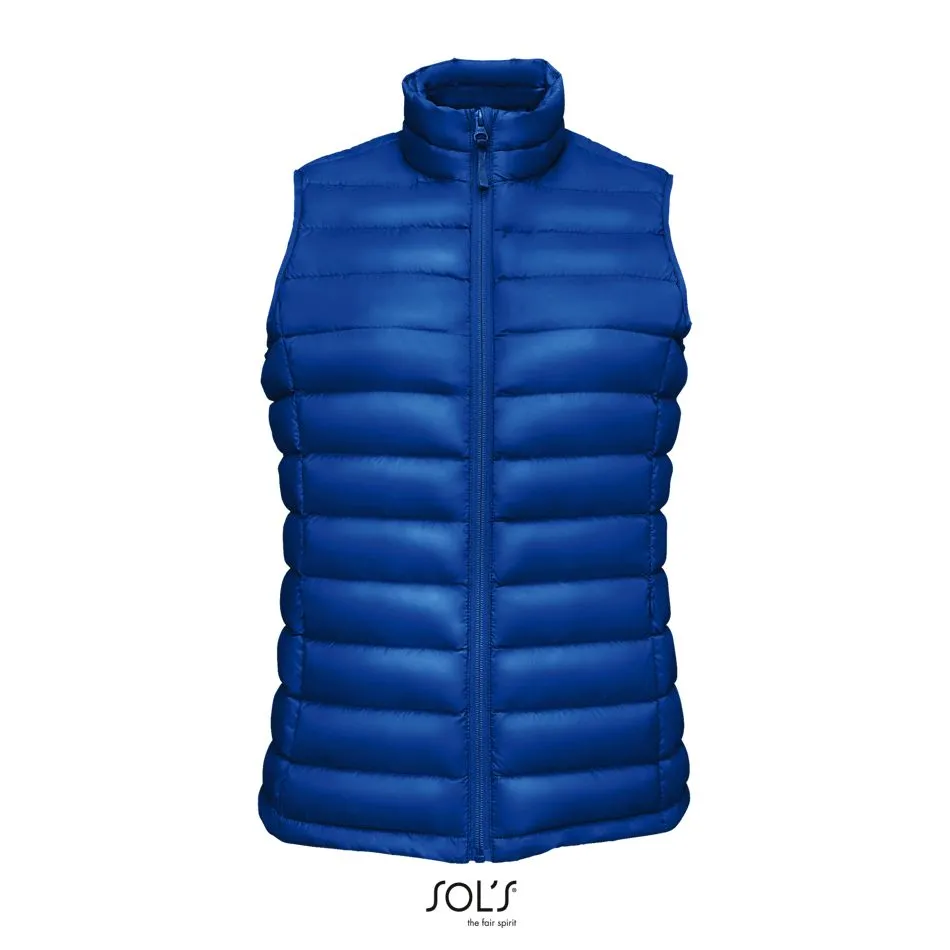 Chaleco Ligero Para Mujer SOL'S WILSON BW WOMEN AZUL ROYAL