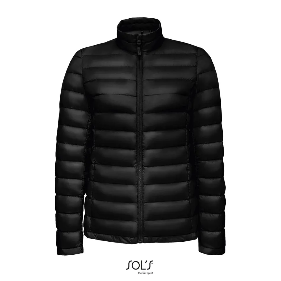 Chaqueta Ligera Para Mujer SOL'S WILSON WOMEN NEGRO