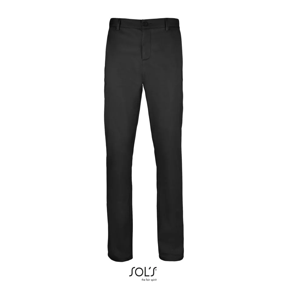 Pantalones Elásticos De Satén De Hombre SOL'S JARED MEN NEGRO