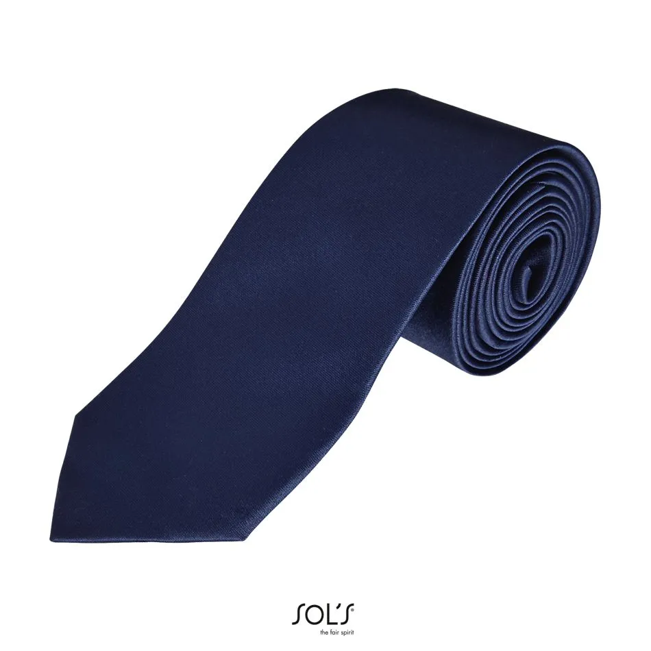 Corbata De Poliéster Satinado SOL'S GARNER FRENCH MARINO