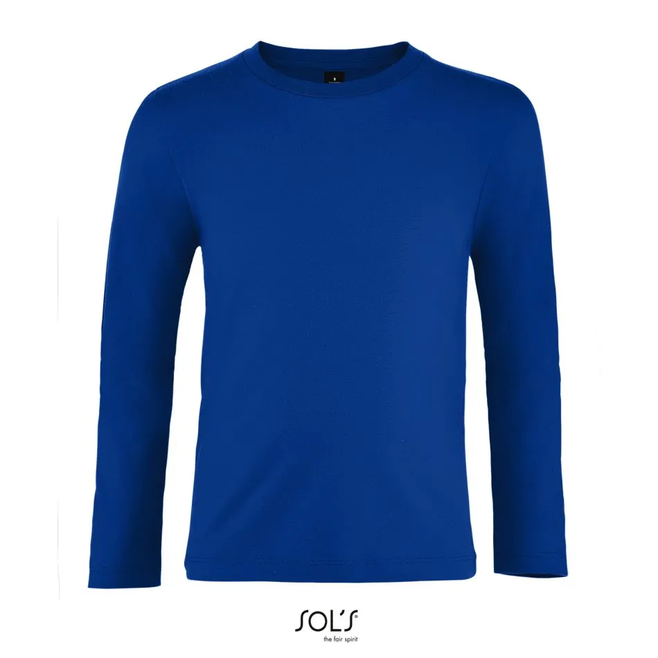 Camiseta De Manga Larga De Niño SOL'S IMPERIAL LSL KIDS AZUL ROYAL