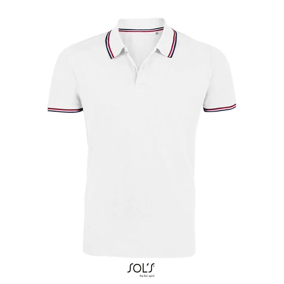 Polo Para Hombre SOL'S PRESTIGE MEN BLANCO