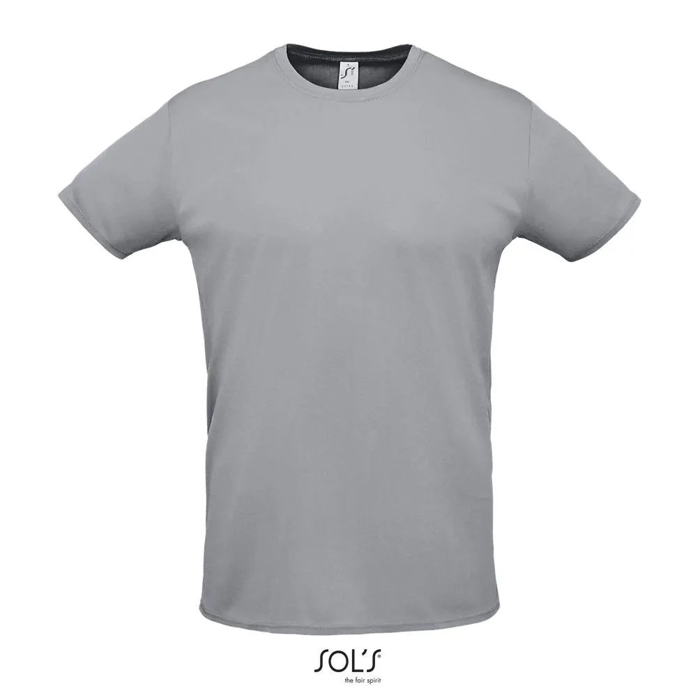 Camiseta Deportiva Unisex SOL'S SPRINT Gris puro