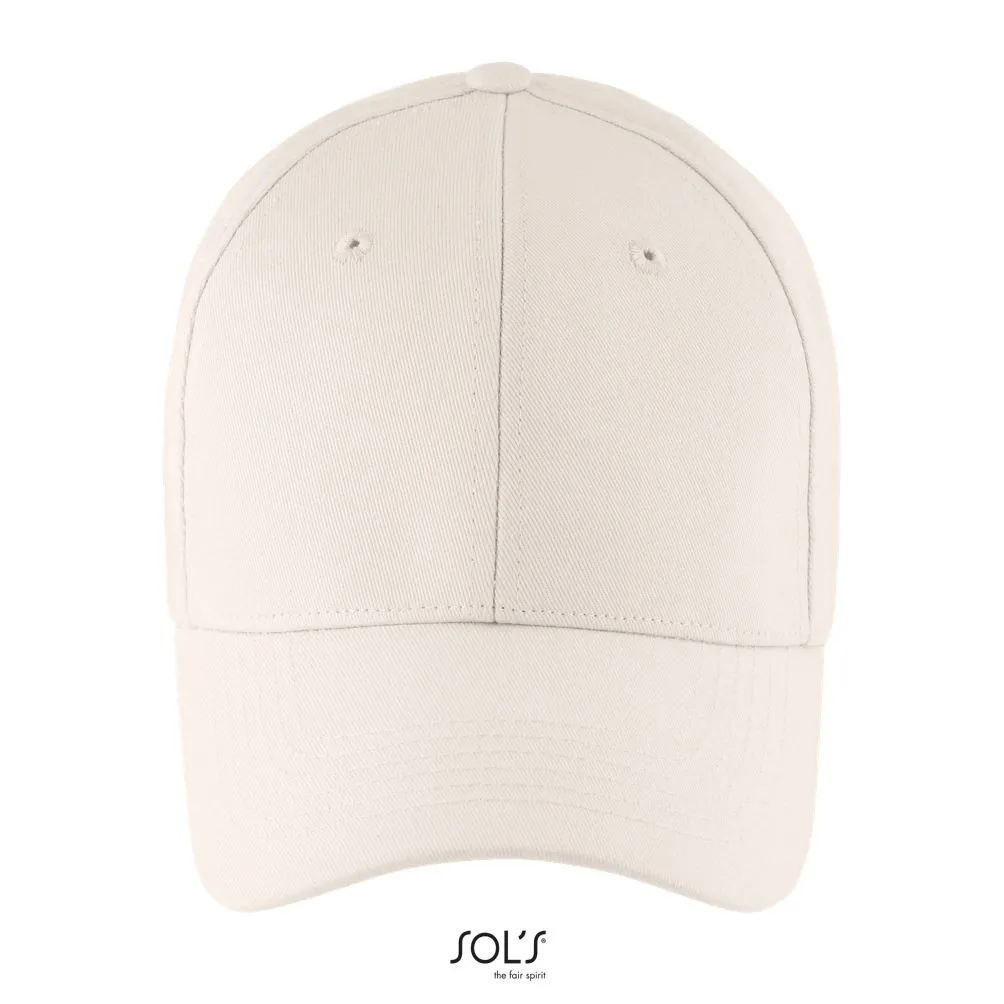 Gorra De 6 Paneles SOL'S BLAZE Rosa Crema