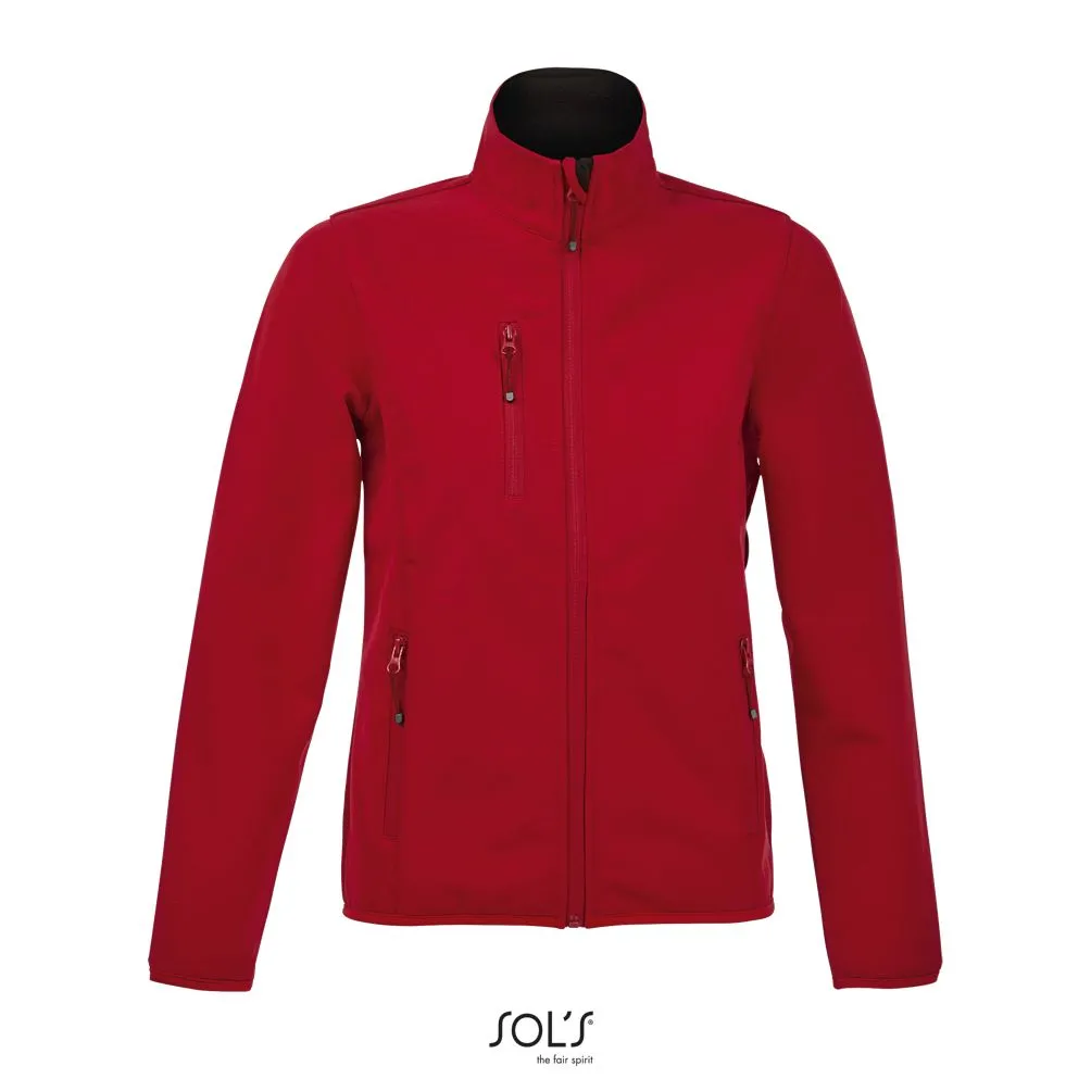 Softshell Con Cremallera Para Mujer SOL'S RADIAN WOMEN ROJO CHILI