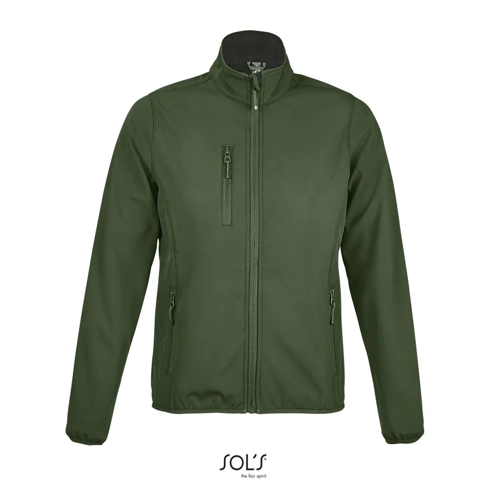 Softshell Con Cremallera Para Mujer SOL'S RADIAN WOMEN VERDE BOSQUE