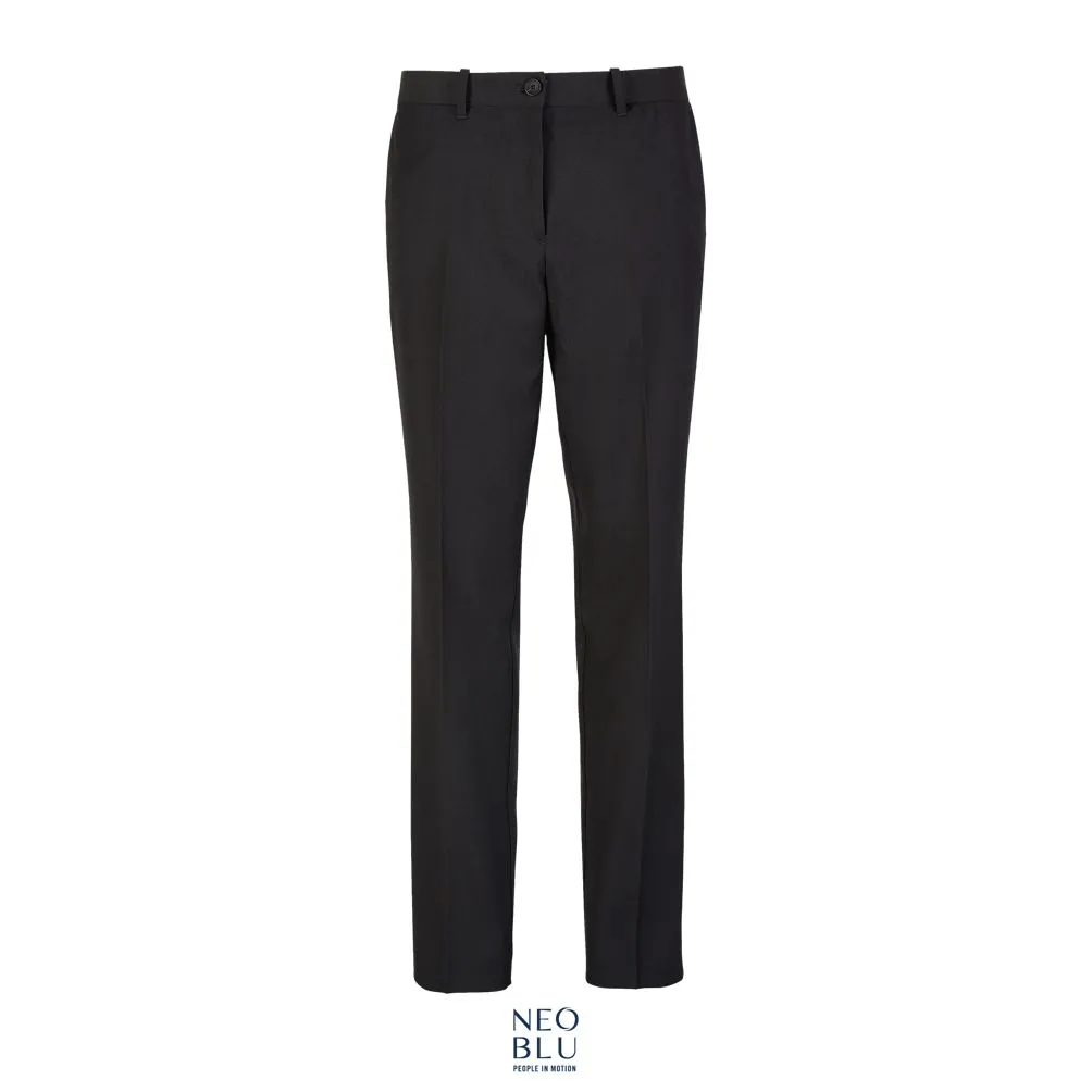 Pantalones De Traje Mujer Con Cintura Elástica NEOBLU GABIN WOMEN Antracita mezcla