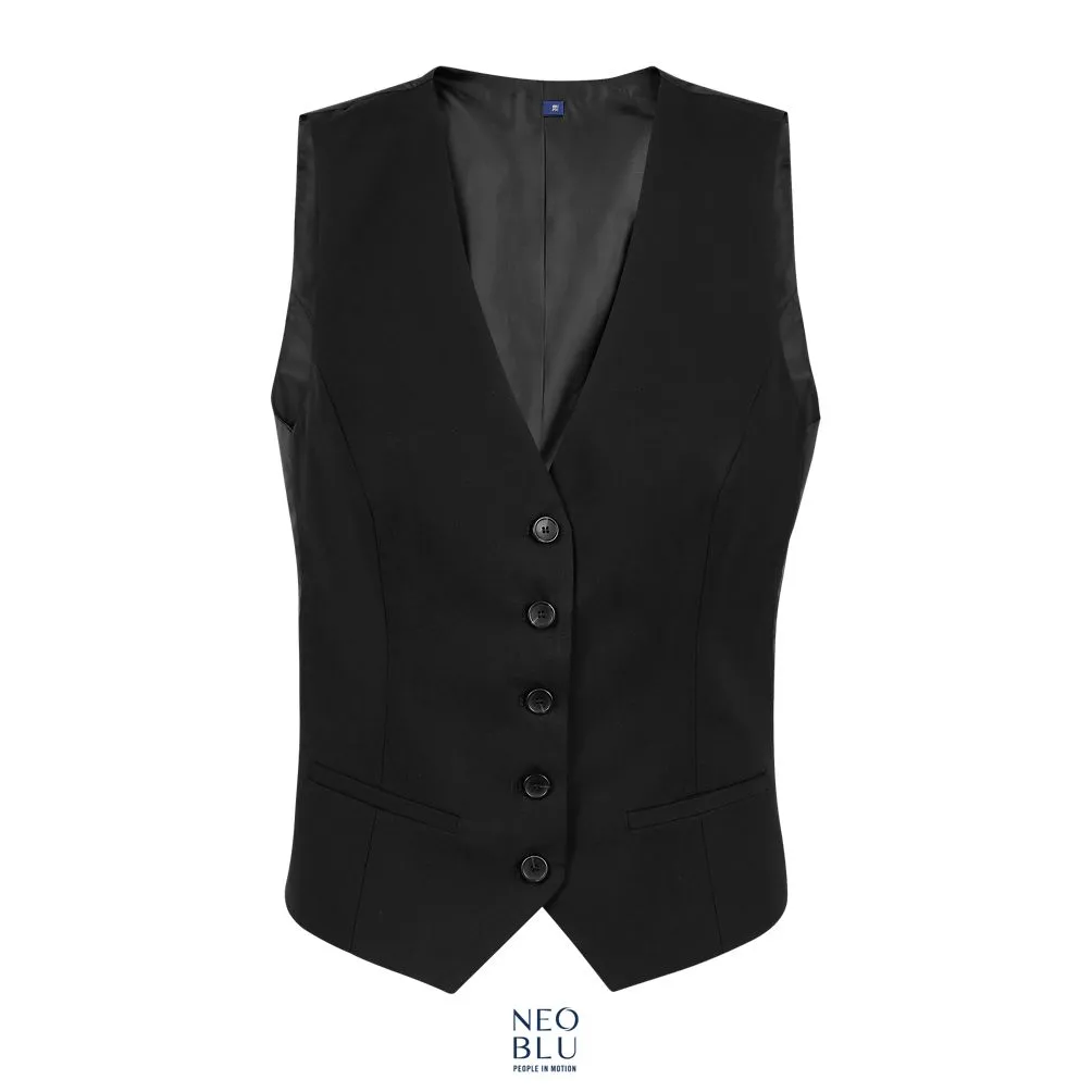 Chaleco De Traje Mujer NEOBLU MAX WOMEN NEGRO PROFUNDO