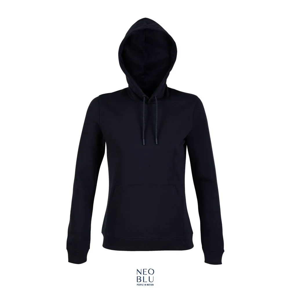 Sudadera Mujer De French Terry Con Capucha NEOBLU NICHOLAS WOMEN Noche